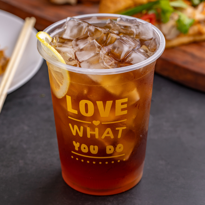 Iced Tea: Lemon, Peach, Passion Fruit Tea
