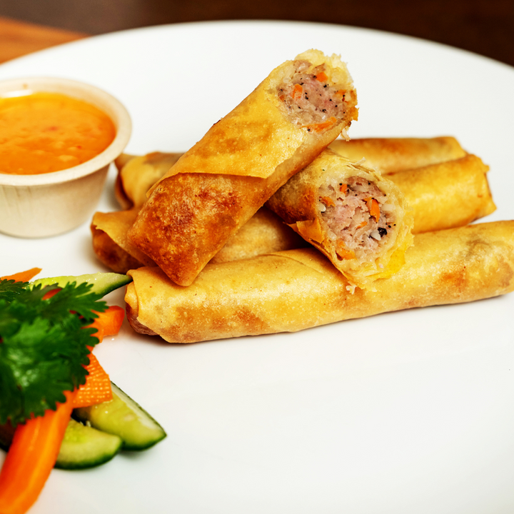 🎁 Pork Spring Rolls with House made Signature Sauce (100% off)